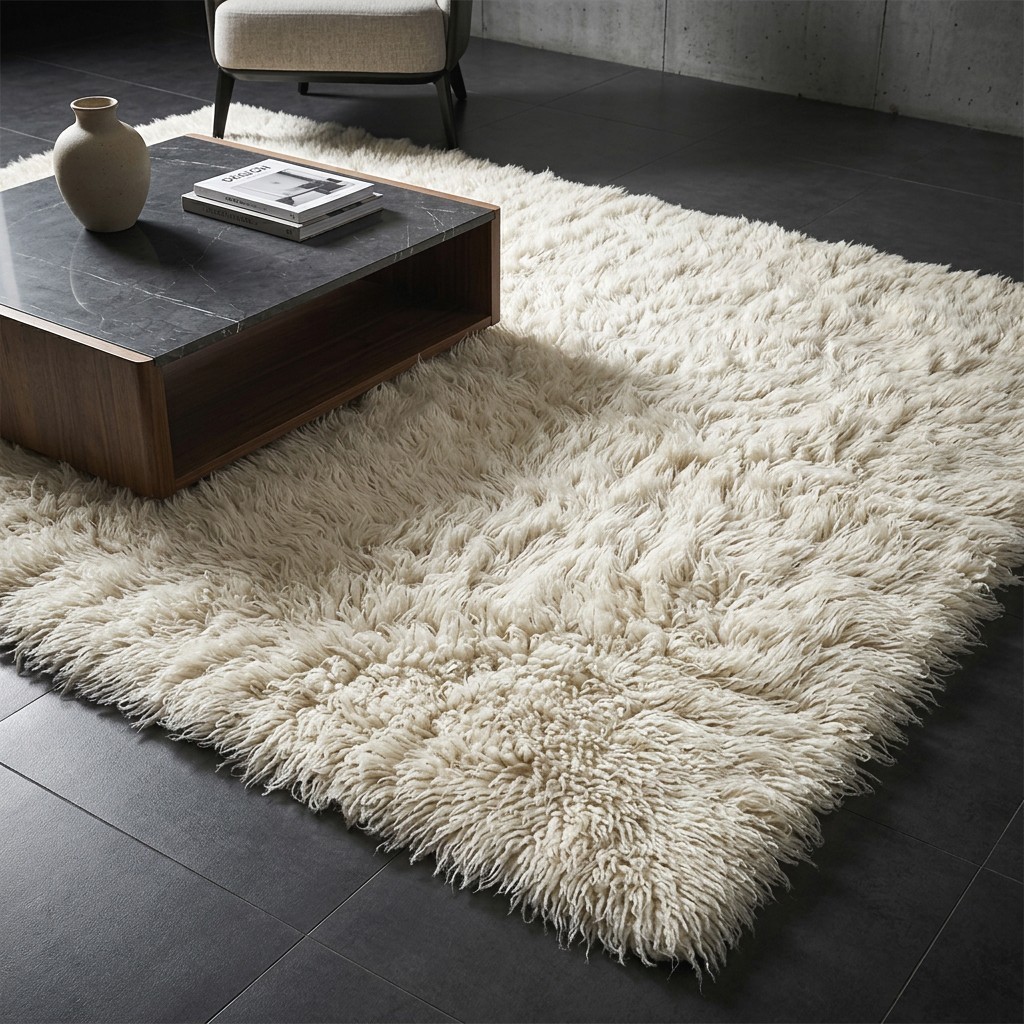 SUPER THICK GREEK FLOKATI RUGS | PLUSH 3.5” PILE | EXCELLENT QUALITY | AREA RUGS