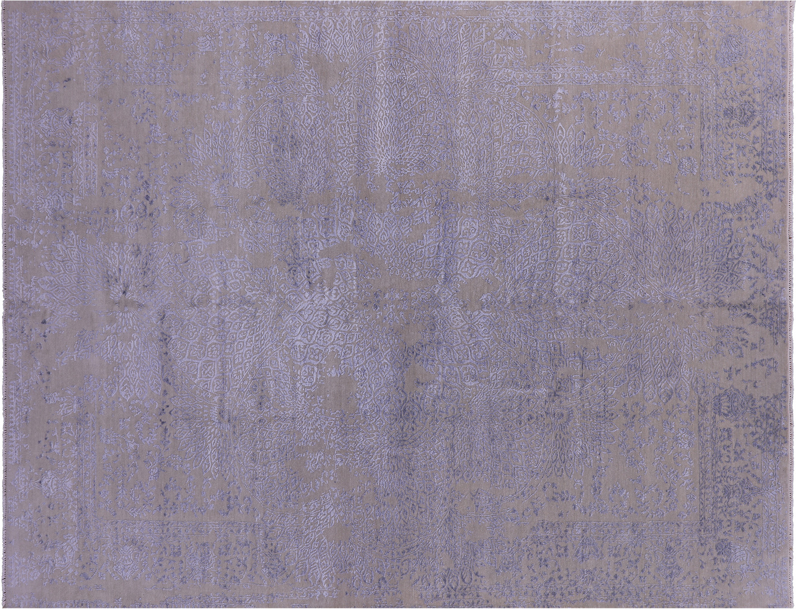Handmade Wool & Silk Area Rug 9′ 0″ X 11′ 9″ – P8686