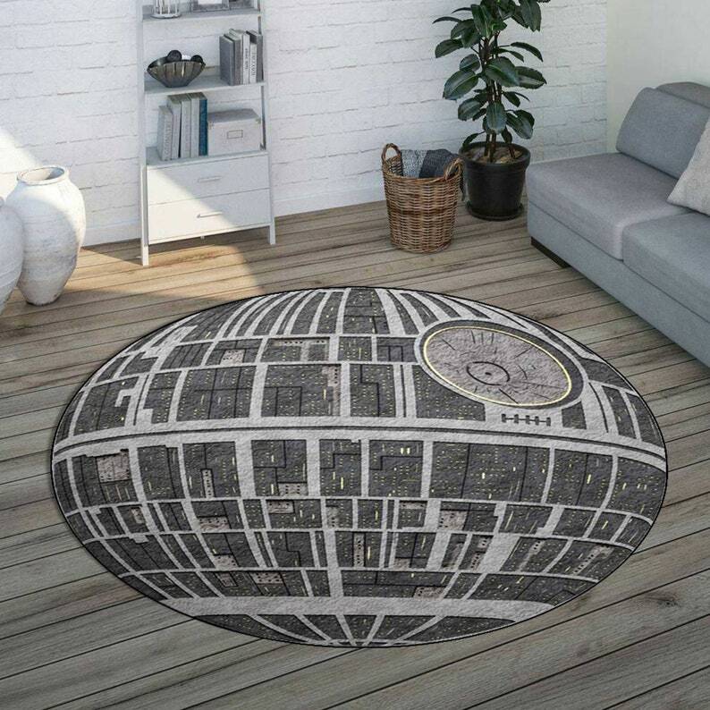 Star Wars Rugs, Star wars Round Rug, Kids Room Rug, Gift Rugs