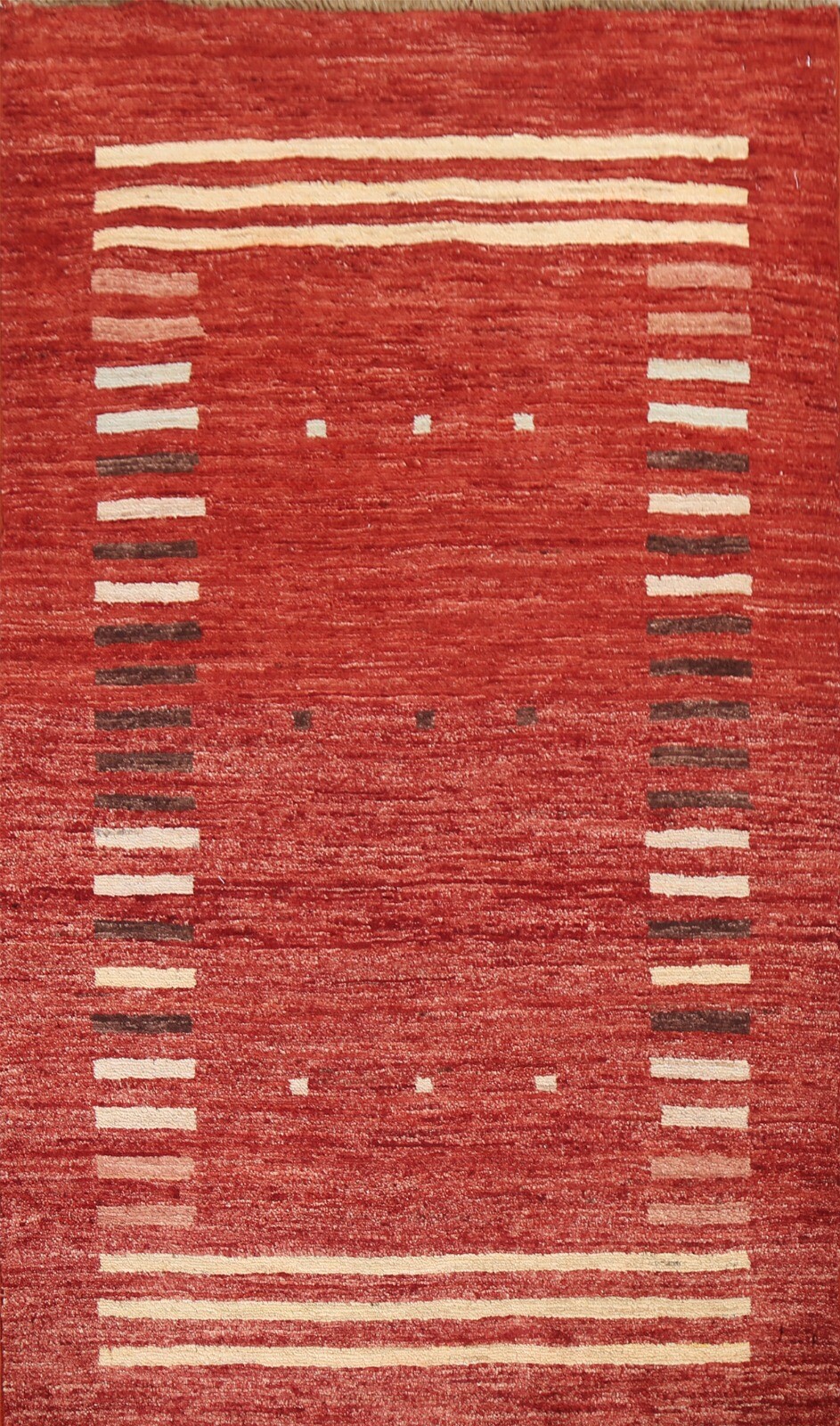 Hand-knotted Gabbeh Kashkoli Oriental Area Rug Modern Wool Home Decor Carpet 3×4
