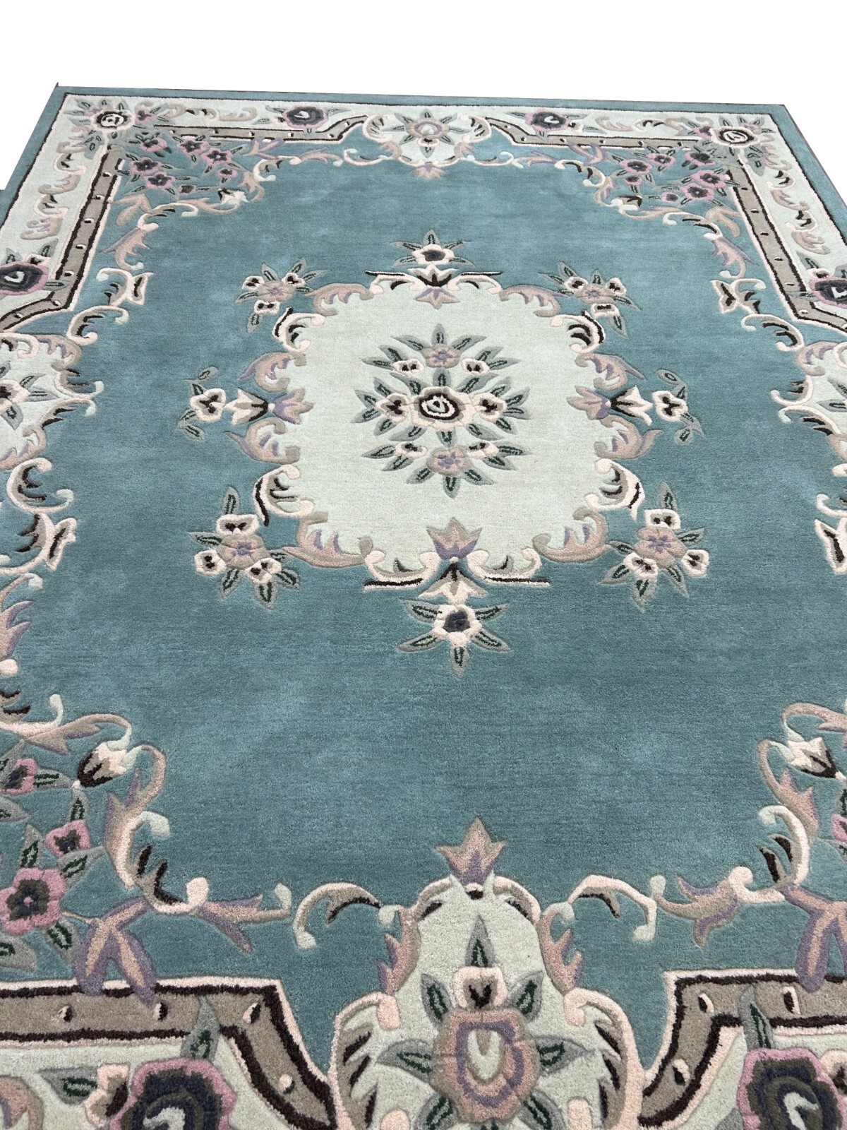 Hand Tufted Design Rug , Bedroom Rug, Dining Room, Carpet, Bhadohi RUGS