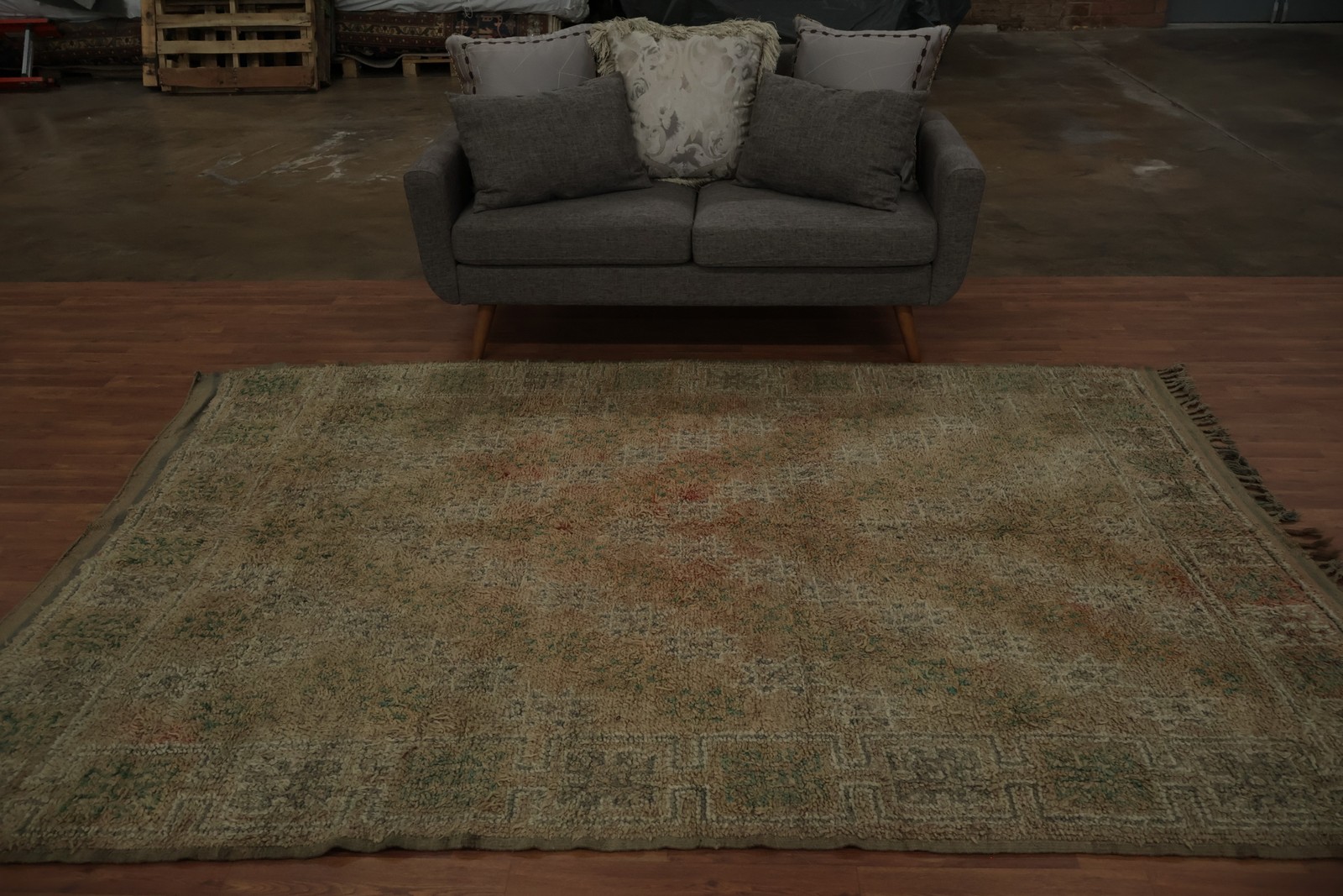 Vintage Sophisticated Moroccan Area Rug 6×9 Perfect for Classic Interiors Carpet