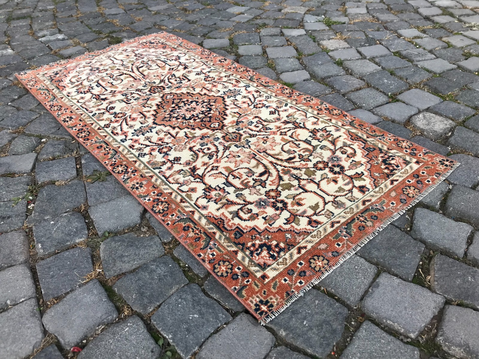Handmade Rug Turkish Area Rug Vintage Rug Oushak Rug Antique Rug Bohemian Rug