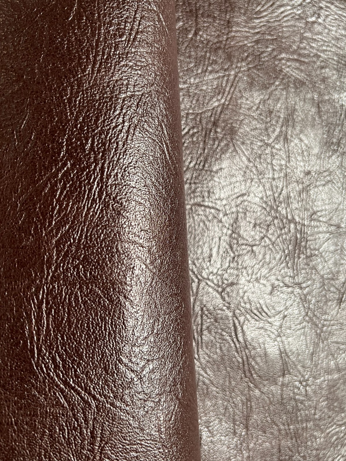 100% CALFSKIN LEATHER GARMENT HIDE SKIN 251226 PRINTED