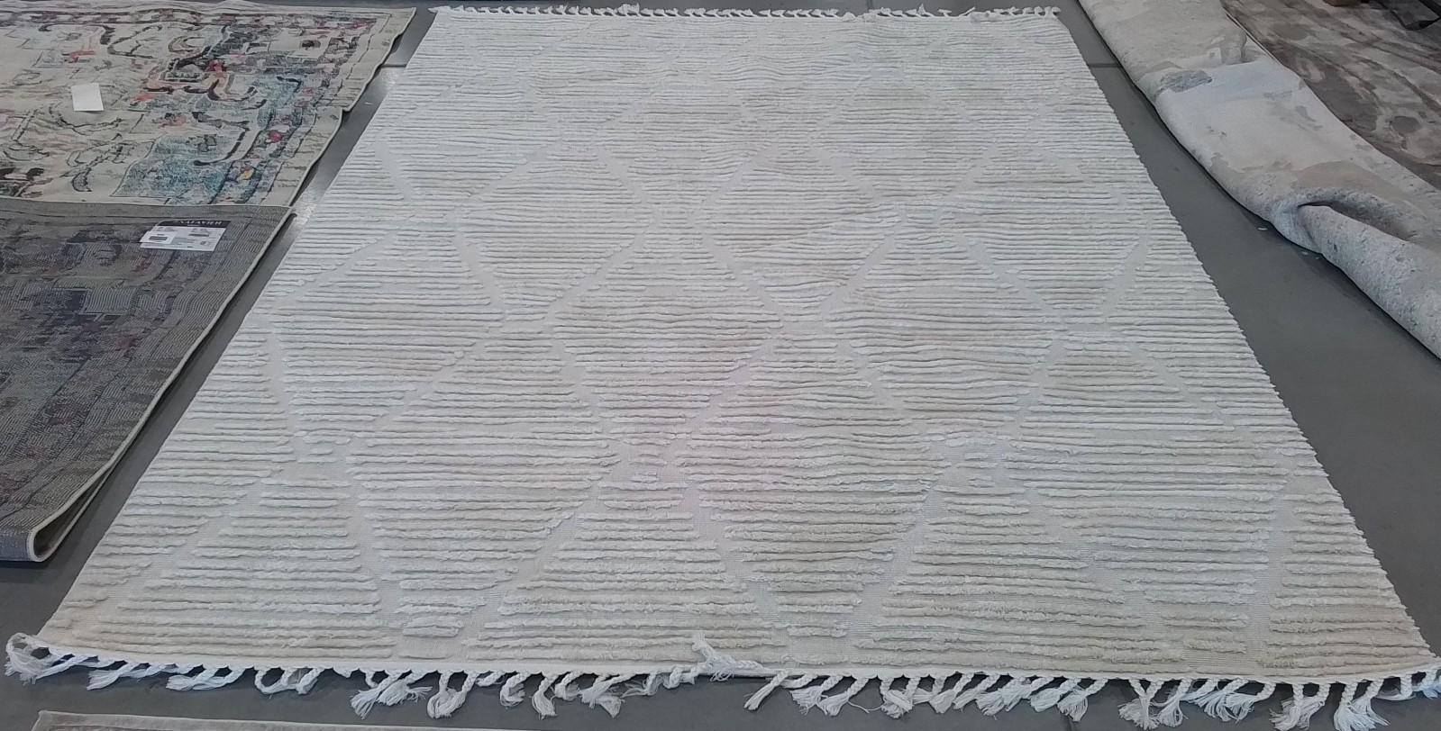 BEIGE 8′-0″ x 10′-0″ Back Stain Rug, Reduced Price 1172778543 MRK517C-8