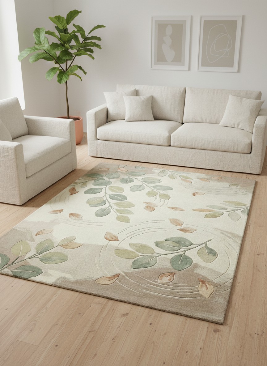 Irregular Modern Area Rug | Handmade rug | Designer wool area rugs | Kids Rug c2