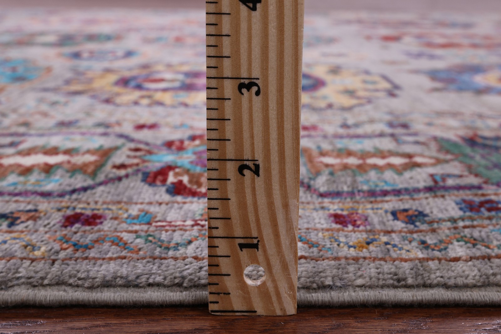 5′ 9″ X 7′ 9″ Fine Turkmen Ersari Handmade Rug – Q9887