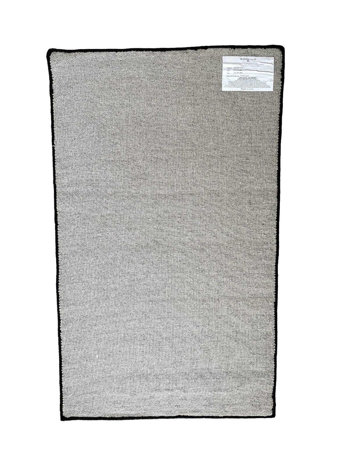 Mackenzie Childs Cheetah Rug 2’3″ x 3’9″ Wool Rayon Brand New 350-02715