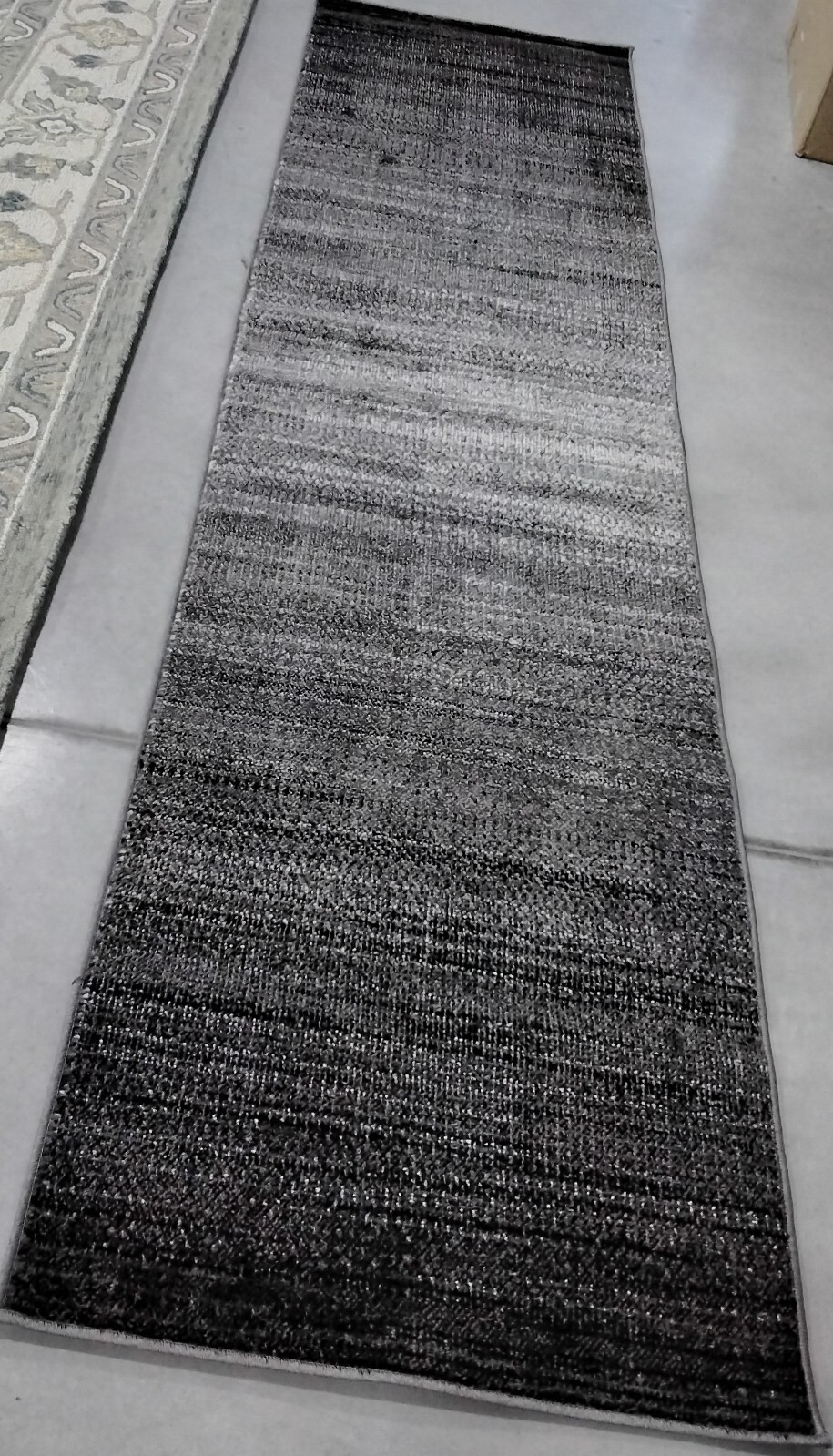 D GREY / L GREY 2′-6″ X 10′ Back Stain Rug, Reduced Price 1172756769 ADR183A-210