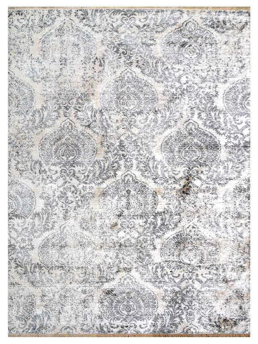 Machine Woven Cross weave Polyester Area Rug Oriental Ivory BBH Homes BBM00070