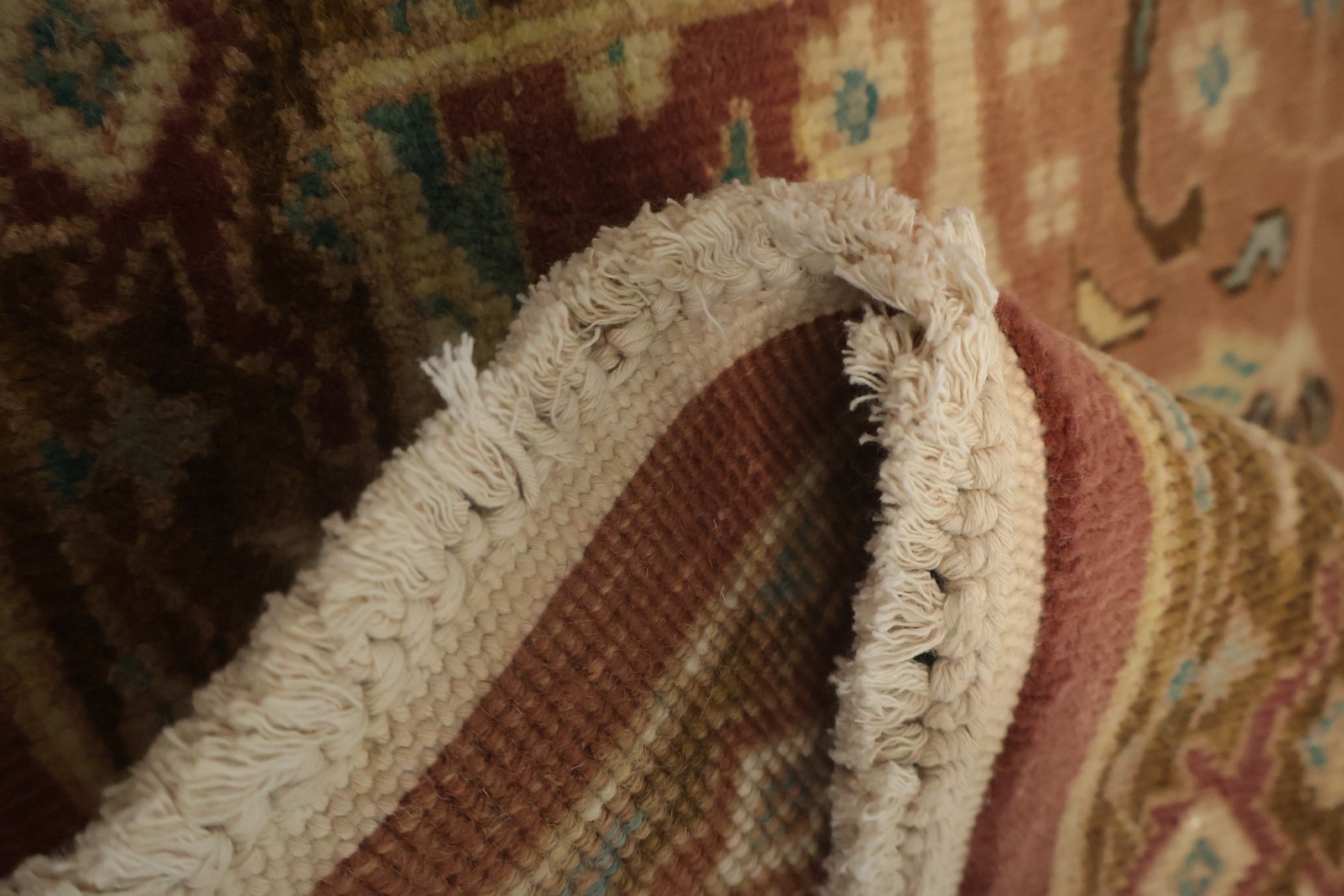 Antique Look Egyptian Ziegler Rug 2×4 Hand-knotted Wool Handmade Wool Carpet