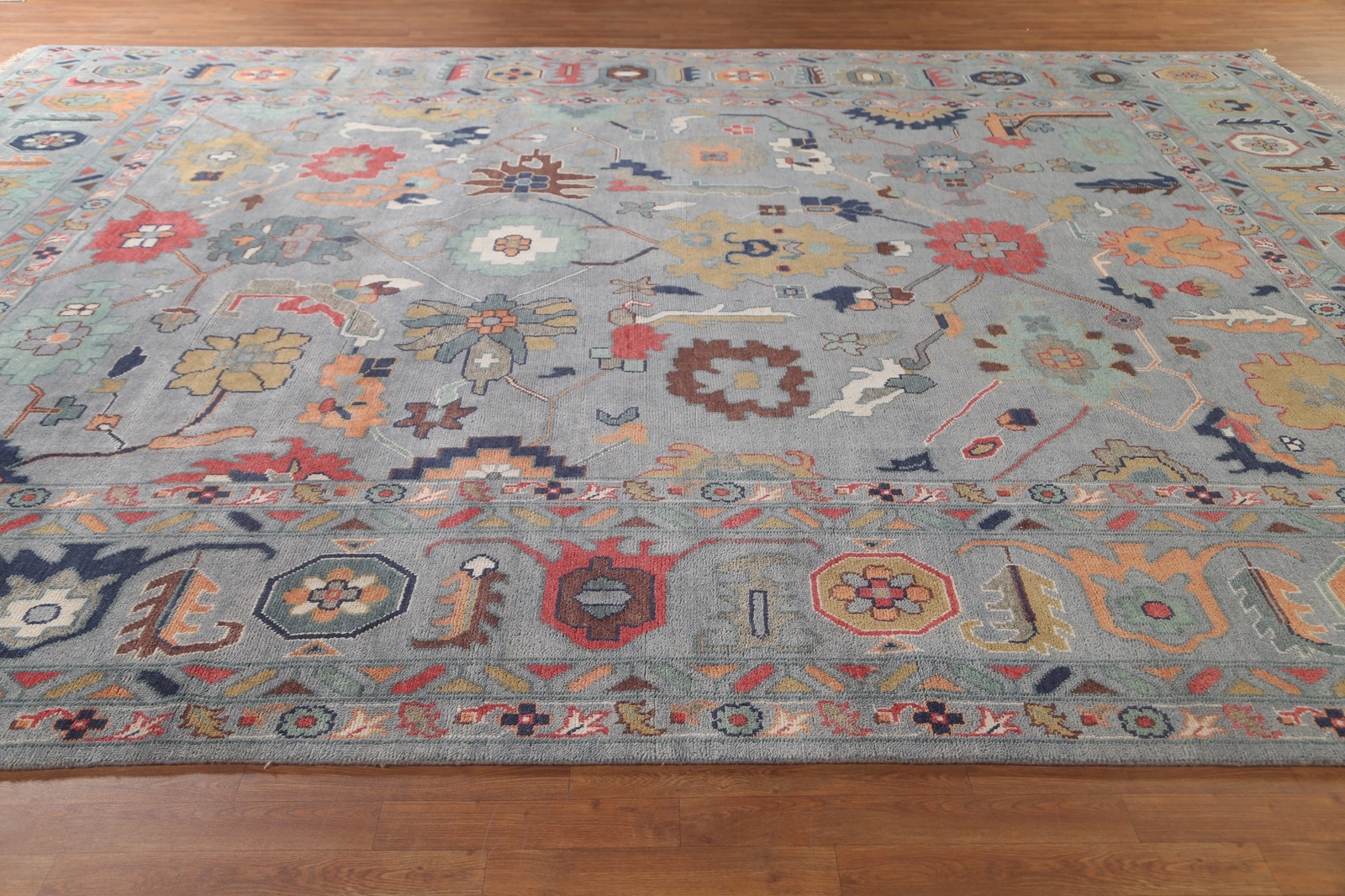 Traditional New Oushak Indian Living Room Rug Luxury Large Rugs 12×15 ft Carpet”