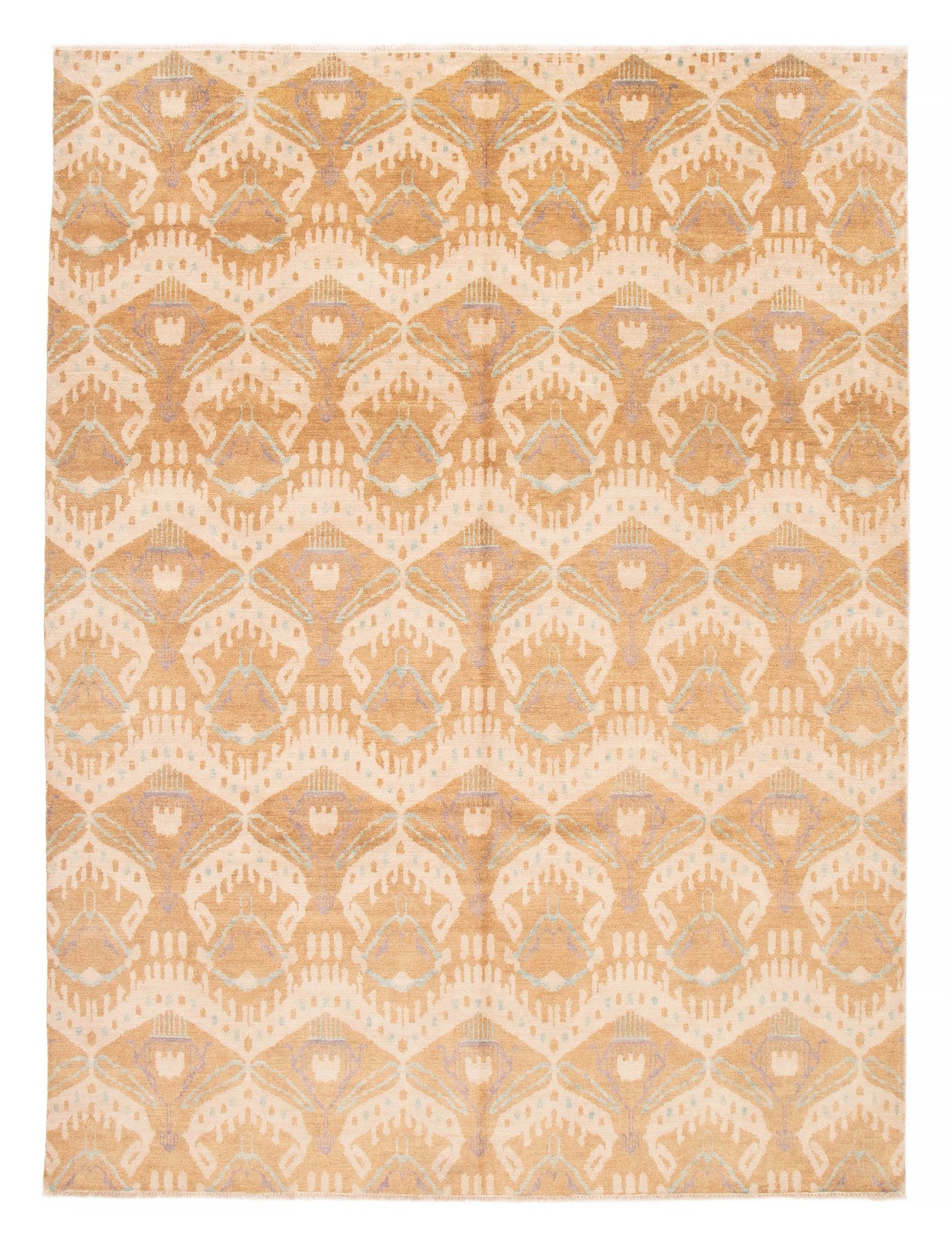 9’0″ x 11’9″ Hand Knotted Area Rug Traditional Oriental Wool Carpet
