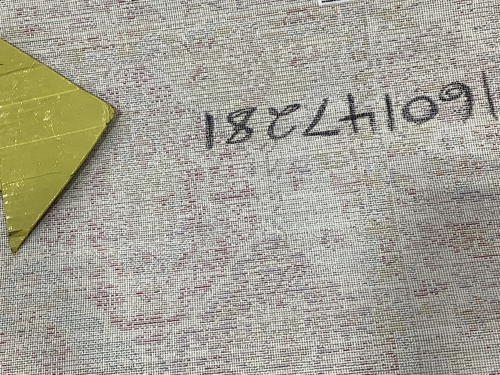 PINK / MULTI 5′-0″ x 7′-0″ Back Stain Rug, Reduced Price 1172685601 WDS337S-5