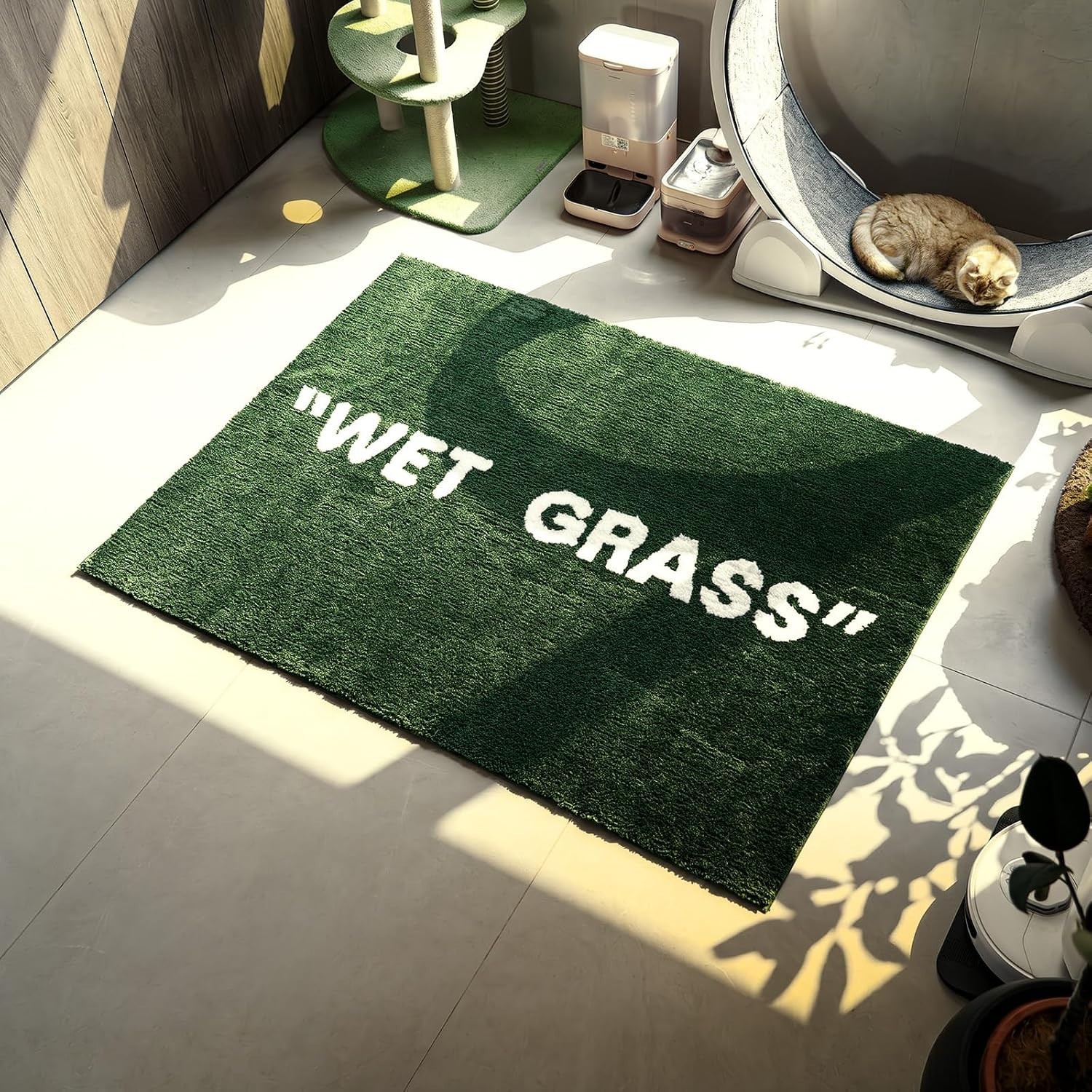 Wet Grass Rug – Green Grass Classic Handmade Flocked Area Rug – Hypebeast Hom…