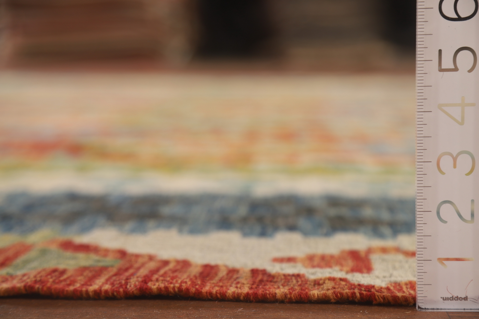 Dual-Sided Kilim Kelim Rugs Flatweave Wool Palace Sized Carpet 10×16 ft