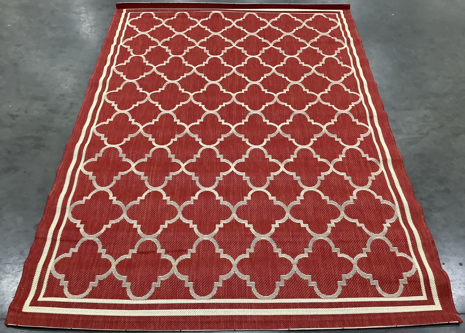 RED / BONE 5′-3″ x 7′-7″ Cut on Rug, Reduced Price 1172685800 CY6918-248-5