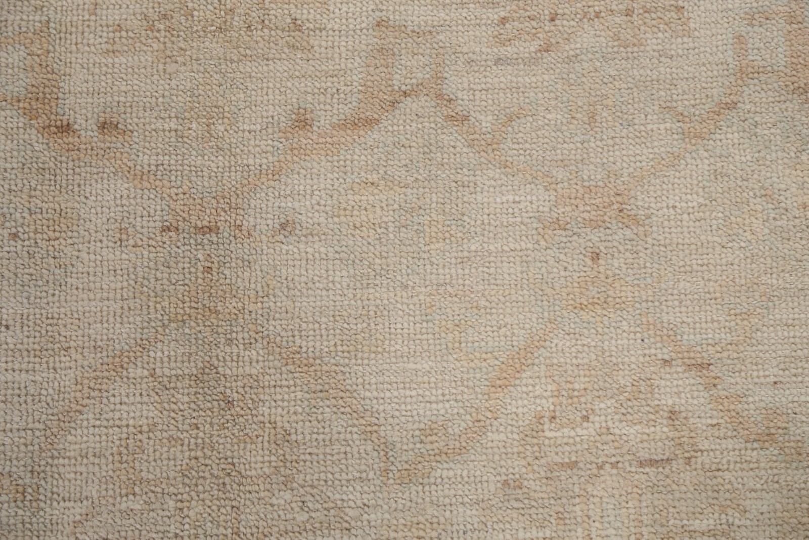 Vegetable Dye Muted Oushak Oriental Hand-Knotted Living Room Rug 8×11 Carpet