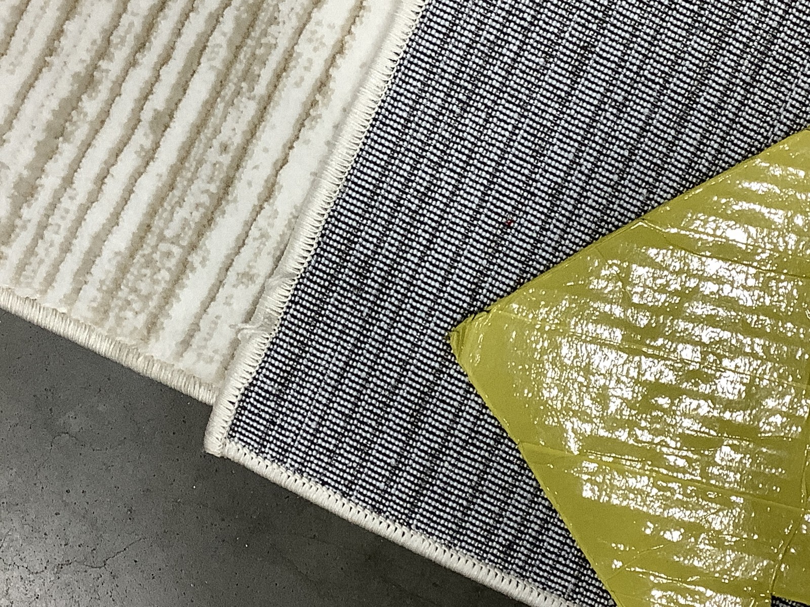 IVORY 2′-2″ x 16′-0″ Damaged Binding Rug, Reduced Price 1172684093 VSN606J-216