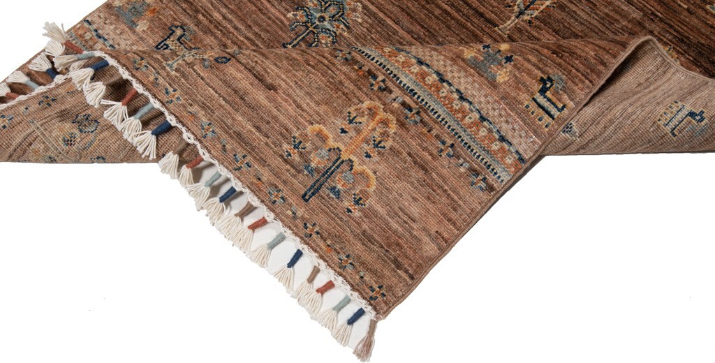 Ziegler Premium Hand-Knotted 199X81 Cm Oriental Carpet, Rug, Runner, Brown