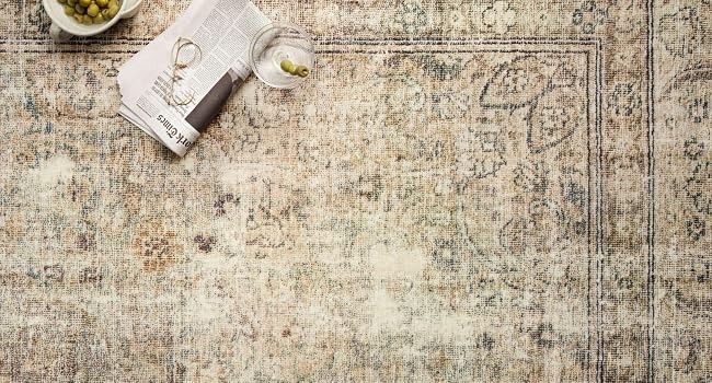 Margot Collection MAT-01 Antique/Sage 7′-6″ x 9′-6″ Area Rug feat. CloudPile,