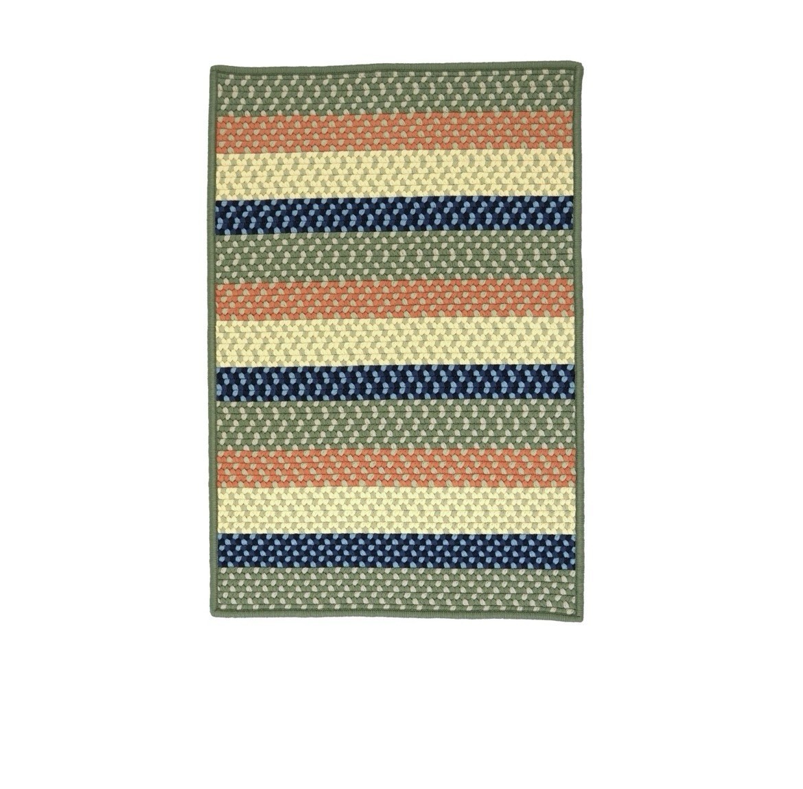 Colonial Mills Bercy Multi Stripe – Seaside Mix 8×10