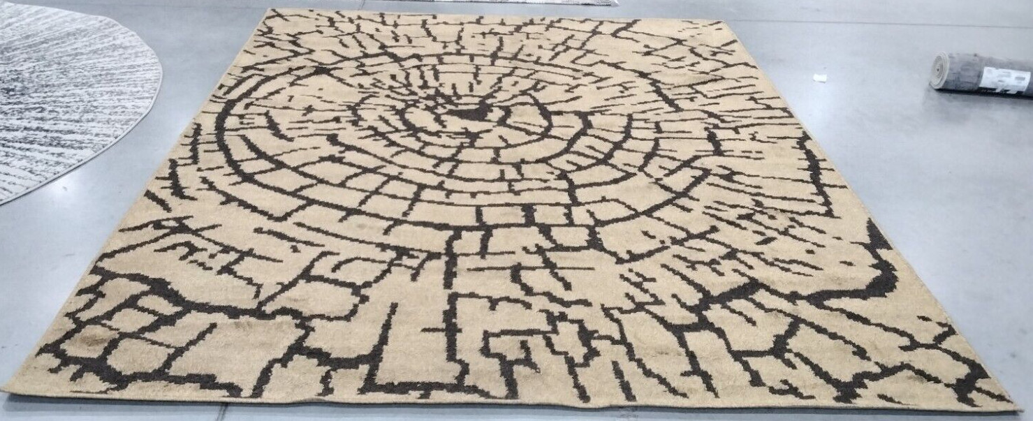 CAMEL / BROWN 8′ X 10′ Back Stain Rug, Reduced Price 1172725515 KAS115A-8