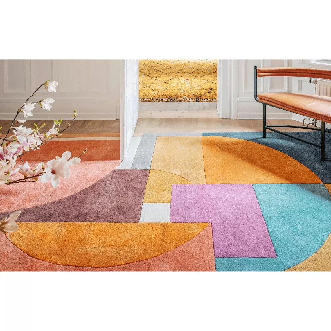 Kids Rug | Modern Tufted Wool Area Rug | Multi Wool Rug | Designer wool Rug Sale