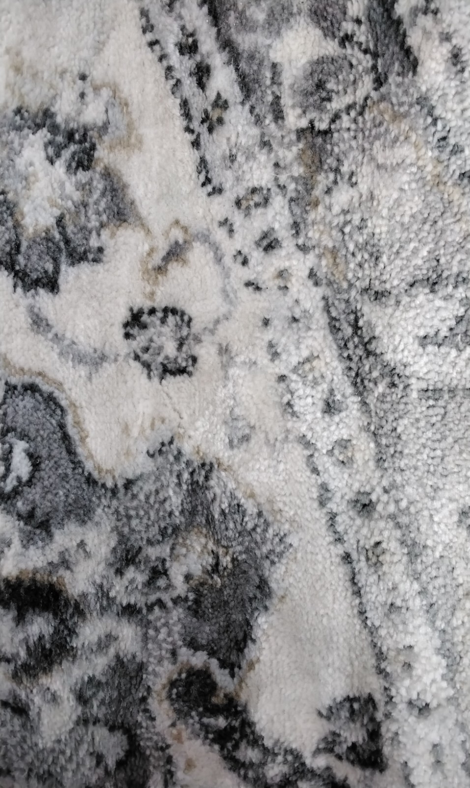 DARK GREY / CREAM 6′-7″ X 6′-7″ Damaged Rug, Reduced Price 1172725642 ISA916H-7R