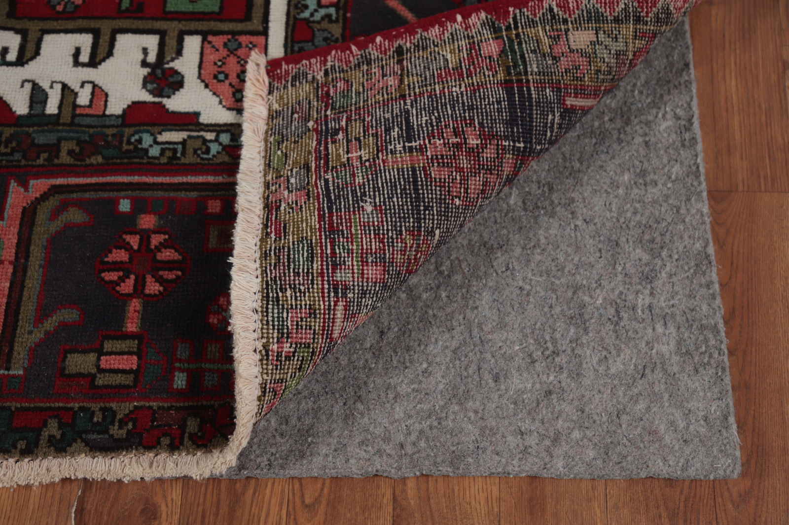 Traditional Vintage Nomadic Hand-made Geometric Wool Heriiz Rug Area Carpet 8×11