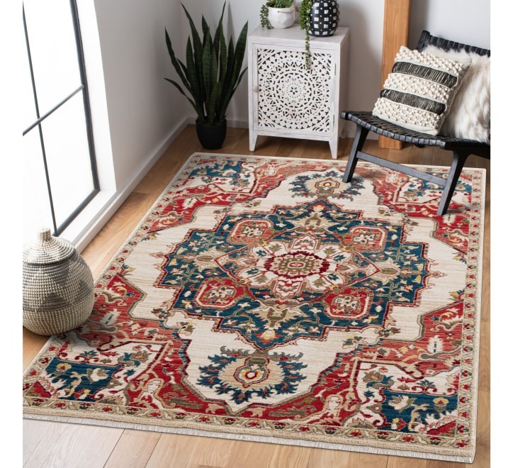 Floor Rug Multicolored AGI0242A 100% Polypropylene 6mm Pile High Quality 2 Sizes