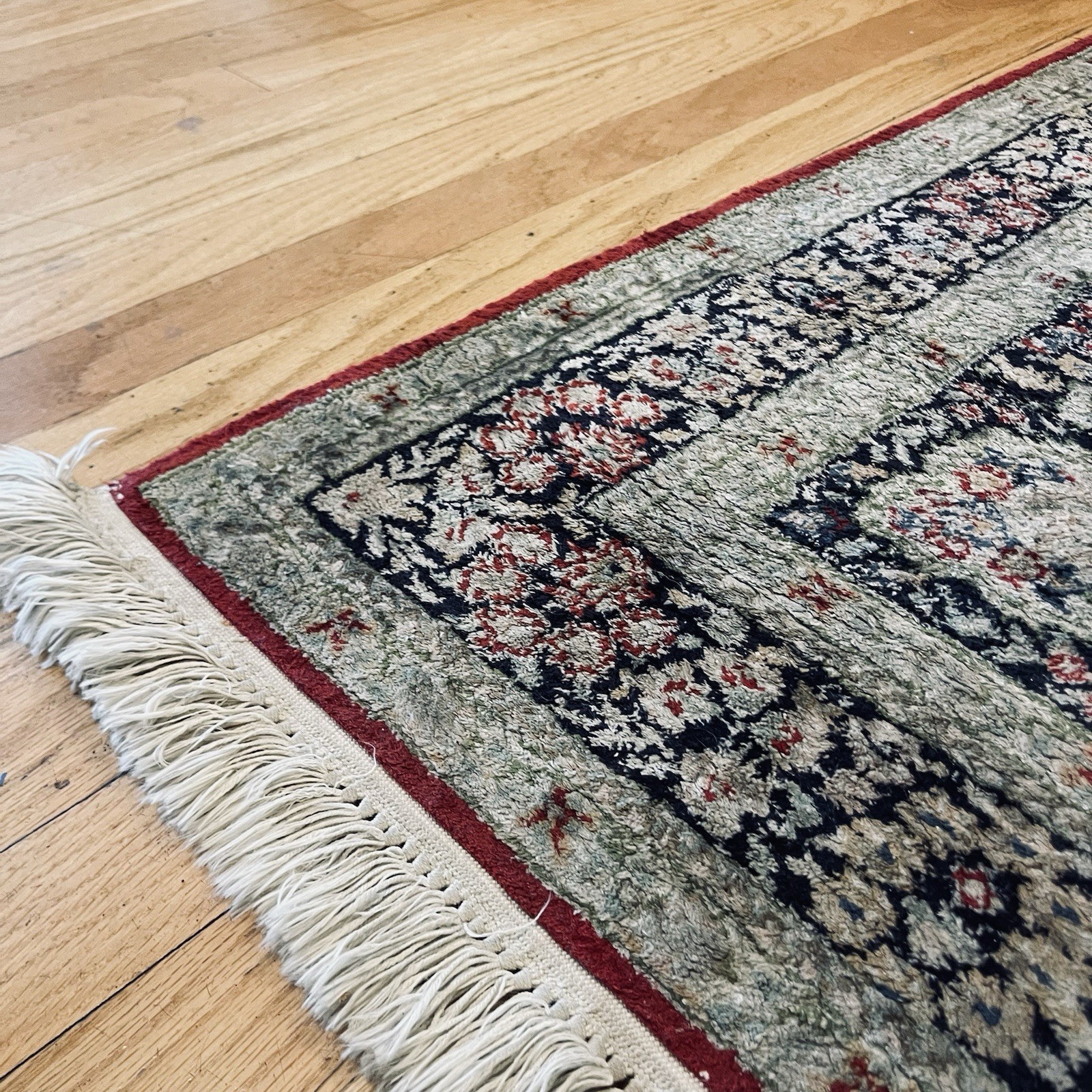 Vintage Anatolian Turkish Rug 3×5 Foot #581 Needs Cleaned Good Condition C Pics