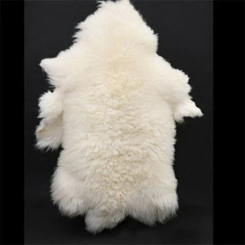 100% Genuine Sheepskin Fluffy Fur Rug Windward 60x110cm Natural Soft Fashion