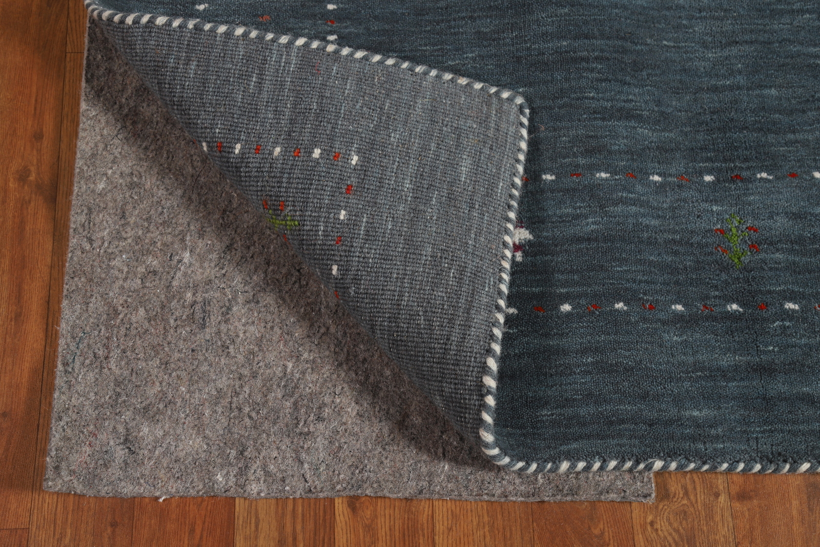 Luxurious Handmade Bedroom Rug Gray Color Tribal Gabbeh Rug 4×6 ft