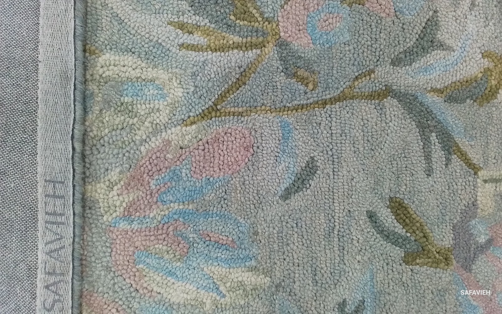 GREY / BLUE 6′-0″ x 9′-0″ Back Stain Rug, Reduced Price 1172803672 JAR351F-6