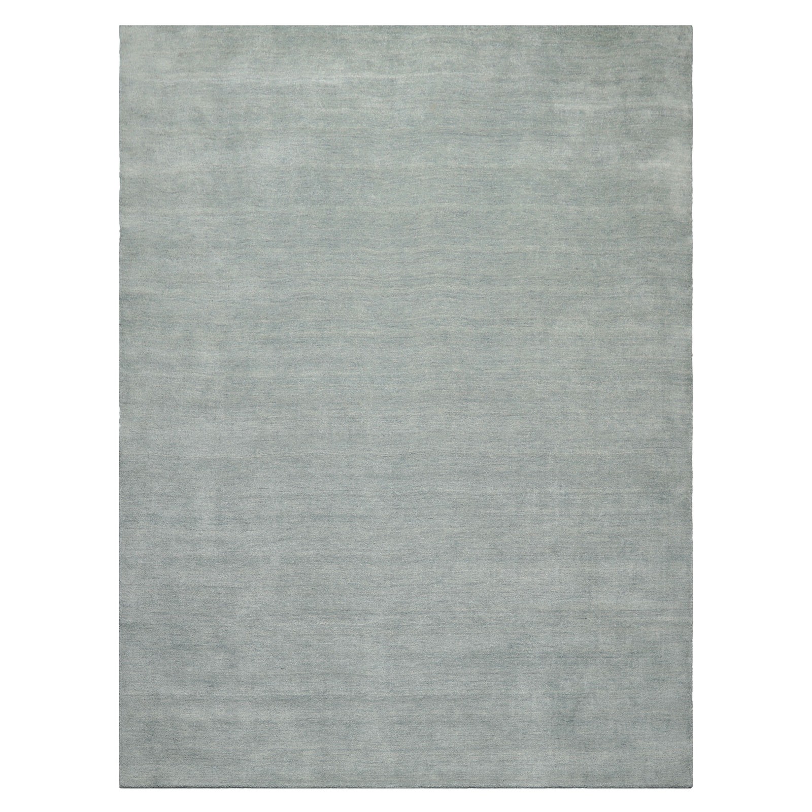 Multi Size LoomBloom Slate Wool Oriental Rug, Hand Loomed Modern Design
