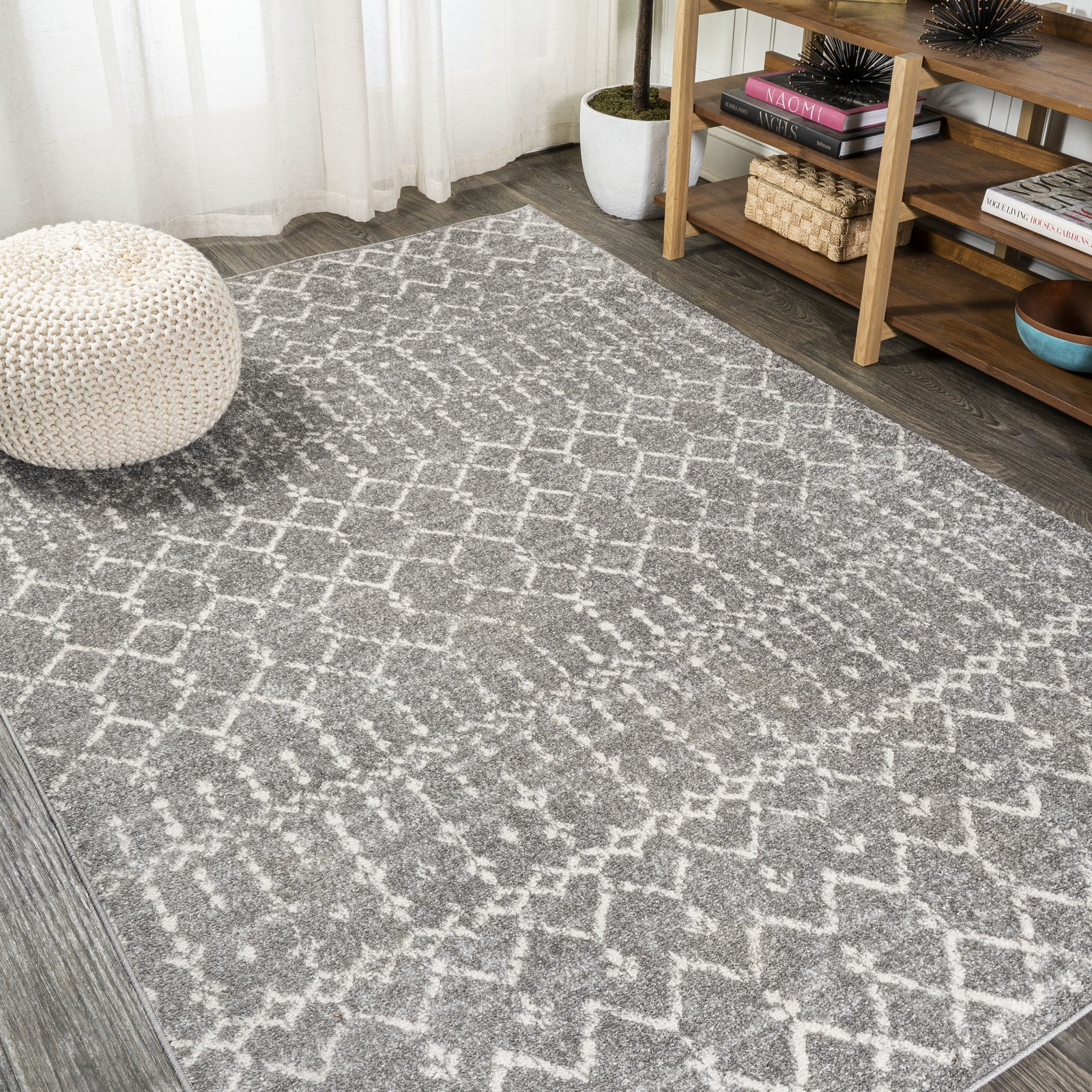 JONATHAN Y Lighting MOH101-9 Moroccan Hype 9′ x 12′ Moroccan & – MultiColor