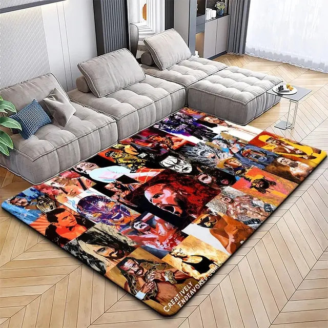 Wwe Raw Carpet Living Room Bedroom Sofa Rug Door