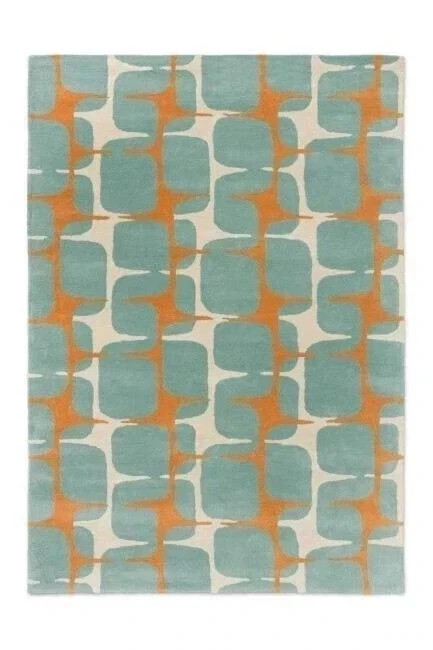 New Handmade Design Sky Geometric Hand tufted Wool Rug