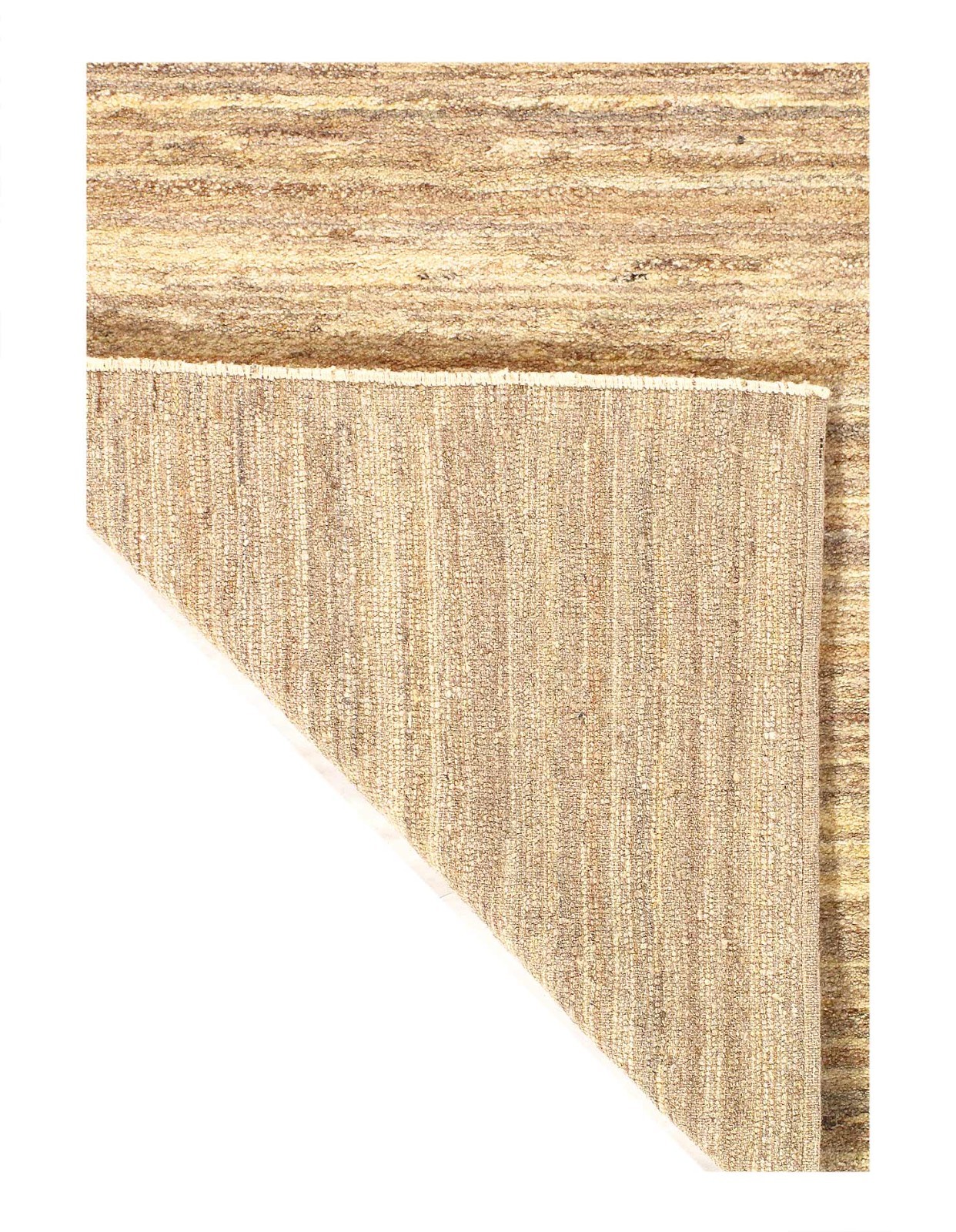 Beige Color Fine Hand Knotted Wool Runner Rug 2’8” X 10’11”