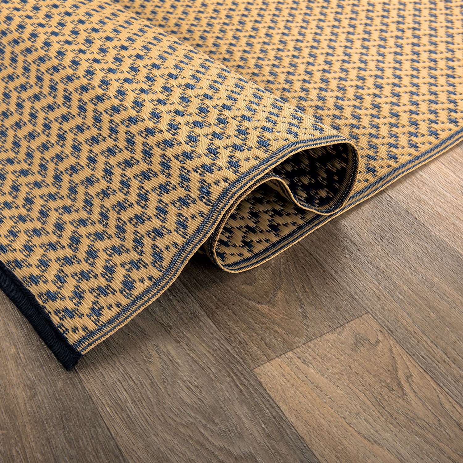 Rugshop Outdoor Carpet Modern Solid Reversible Plastic Indoor Outdoor Rugs 3×5