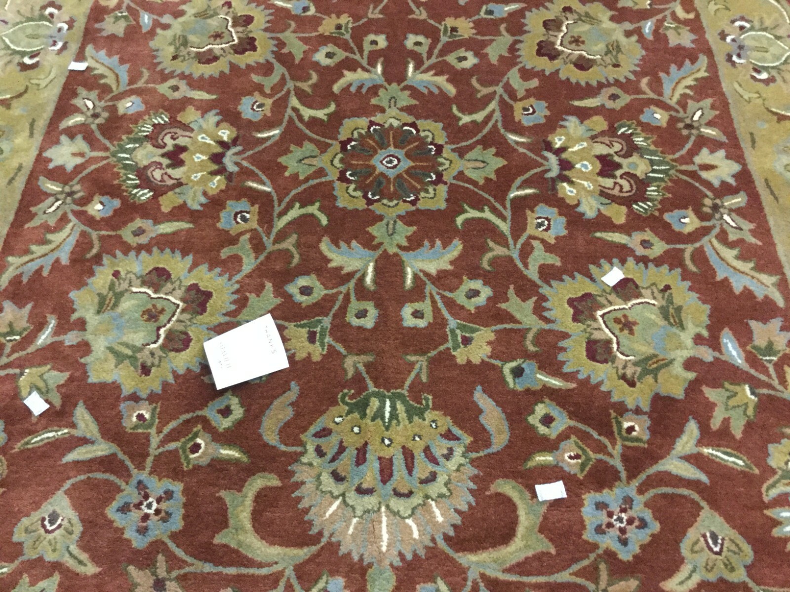 RED / NATURAL 7′-6″ X 9′-6″ Damaged Rug, Reduced Price 1172639800 HG820A-8S