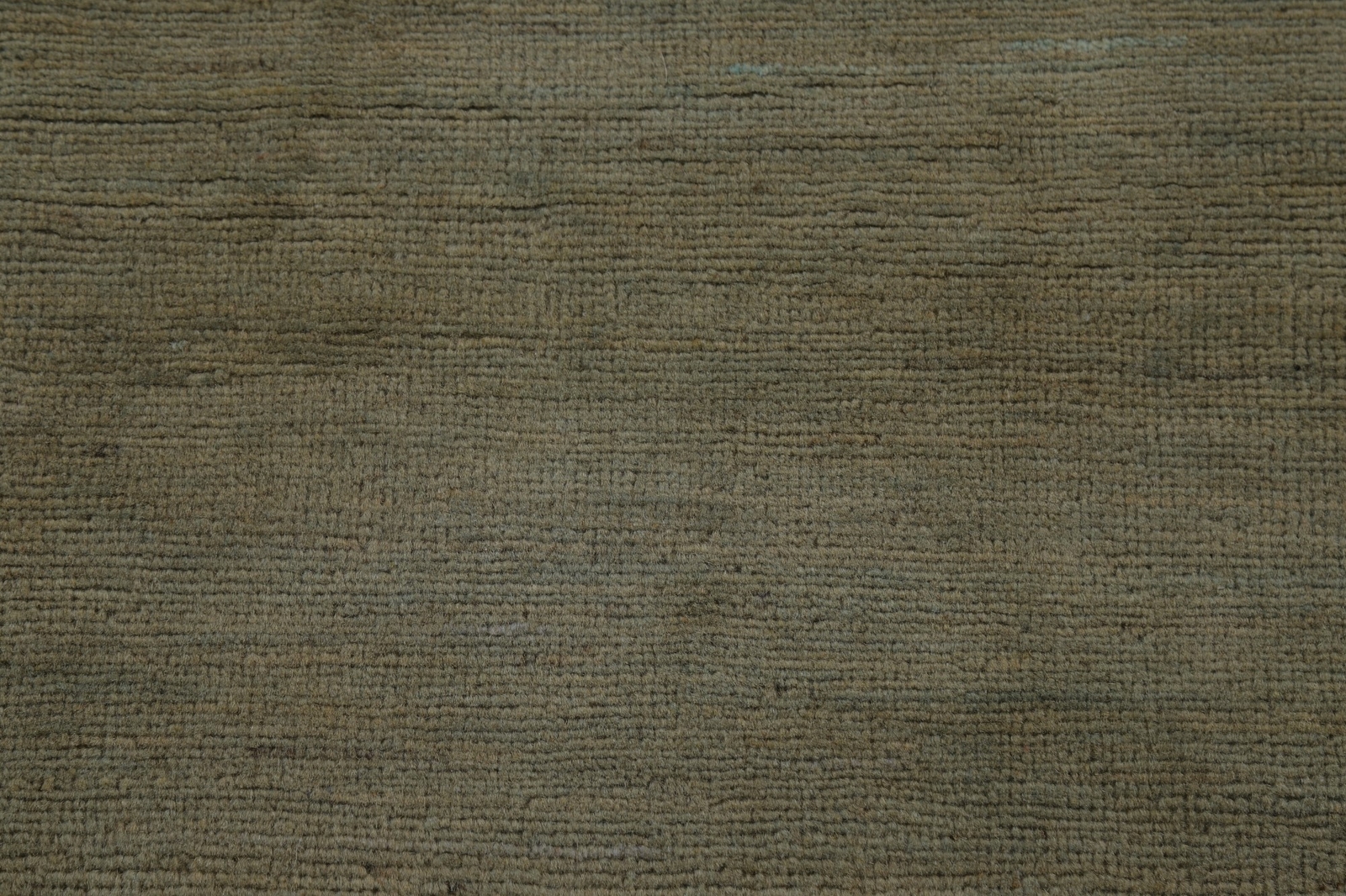 Trendy Gabbeh Solid Green Wool Modern Accent Rug Contemporary Rug 5×6 ft