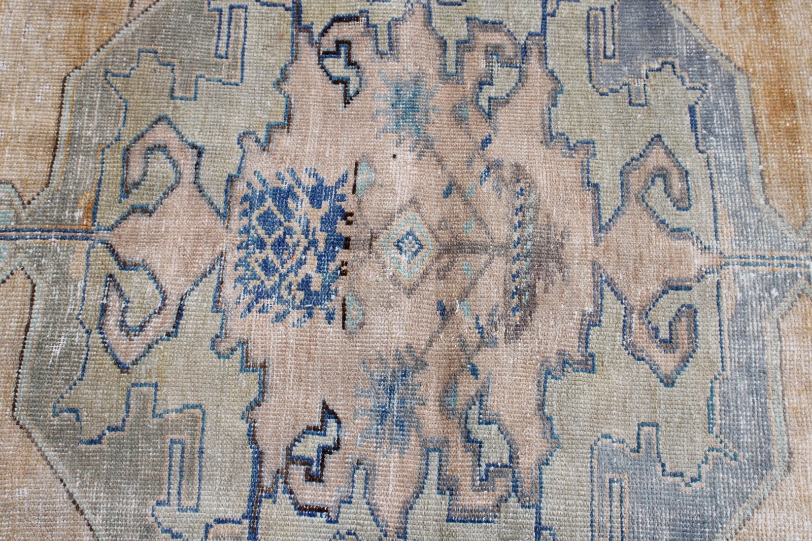 3,3×8,2 ft Vintage Rug, Brown Oriental Turkish Rug Wool