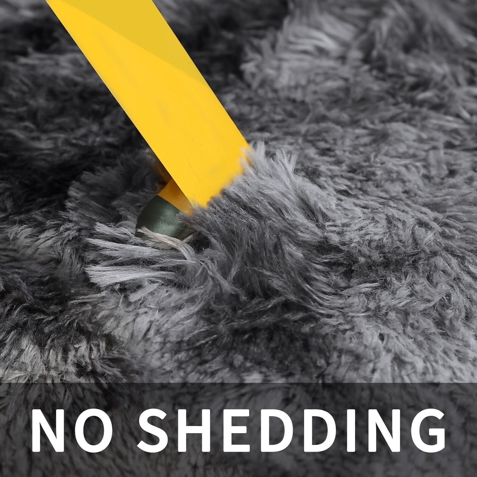 Large Size Shaggy Fluffy Area Rugs Carpets Living room Bedroom Tiedye Dark Grey