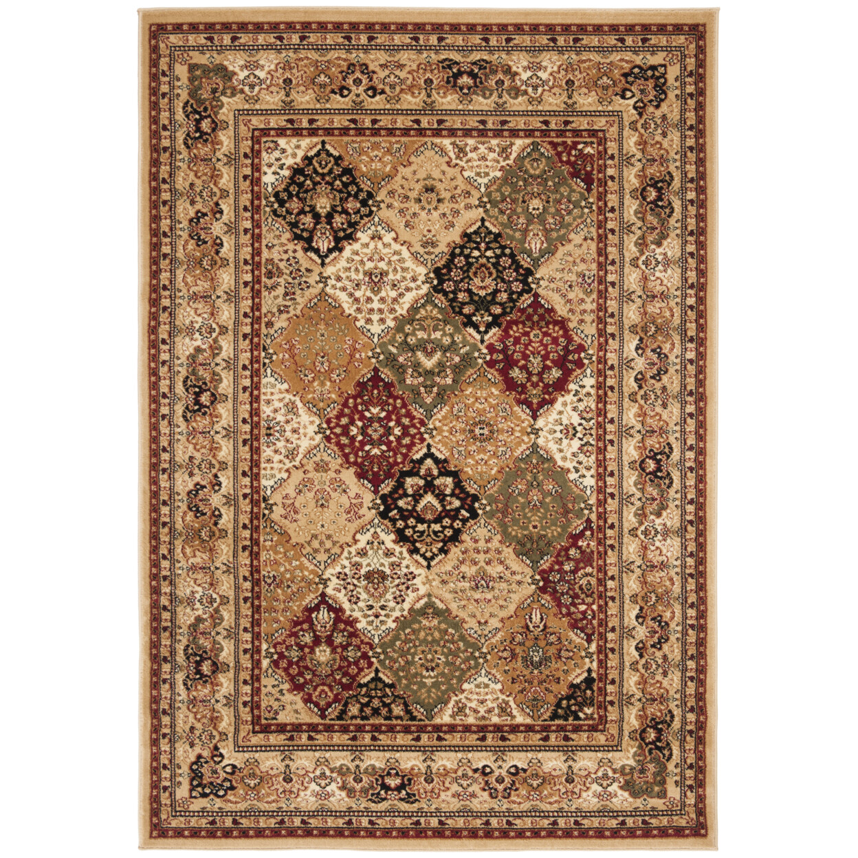 SAFAVIEH Lyndhurst LNH221C Multi / Beige Rug