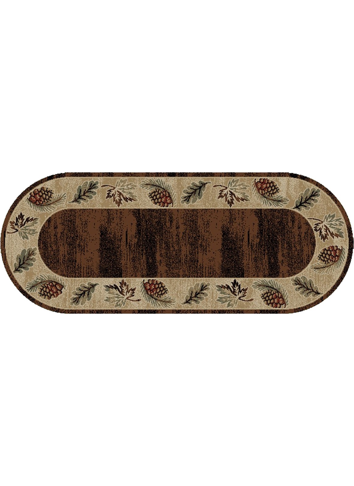 American Destinations Cumberland Brown 2×5 Oval