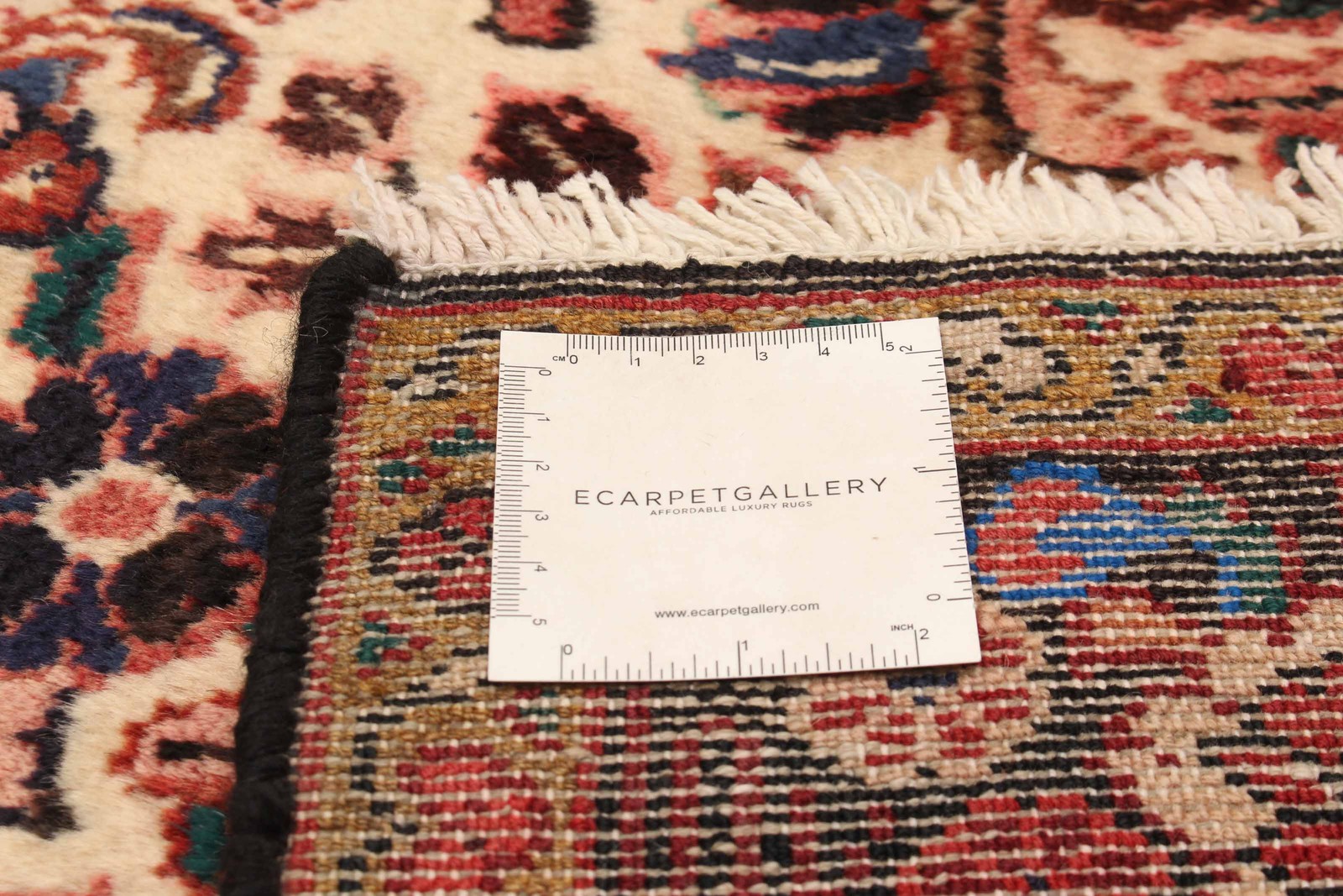Vintage Hand-Knotted Carpet 4’10” x 7’5″ Traditional Oriental Wool Area Rug