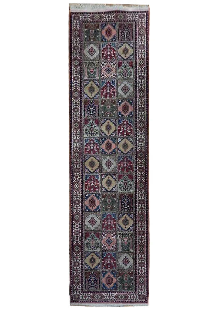 2.9 x 11.3 Semi-Antique Perrsian Bakhtiarii Runner #PIX-23449B