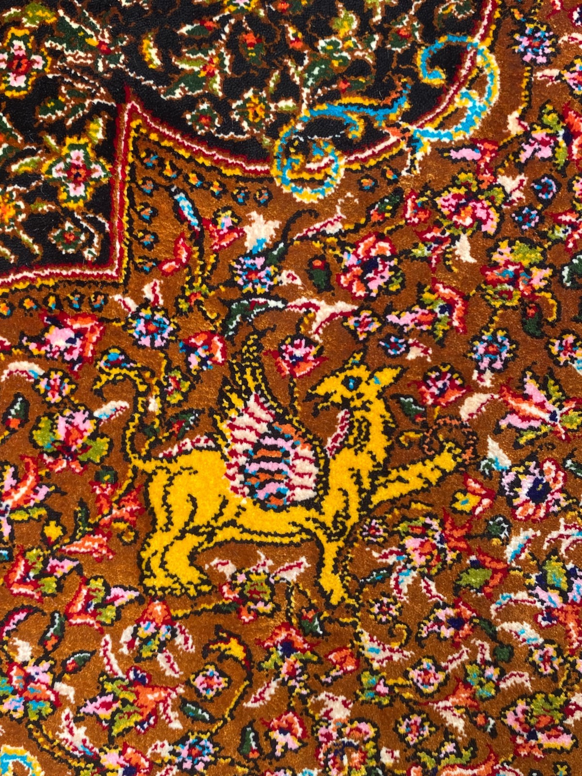 Oriental Carpet Camels, Gryphons, Elephants and Horses – 59in x 39in